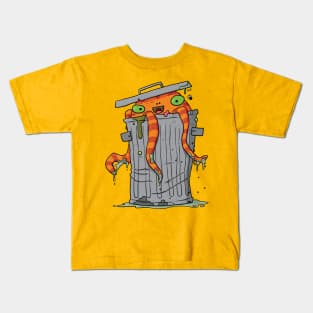 Stinky Trashcan Monster Kids T-Shirt